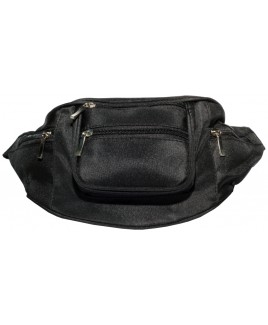 Lorenz Micro Fibre Multi Zip Bumbag-PRICE REDUCTION!